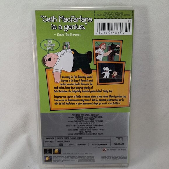 Family Guy: The Freakin' Sweet Collection (UMD-Movie, 2006) Sony PSP UNTESTED - Picture 8 of 8